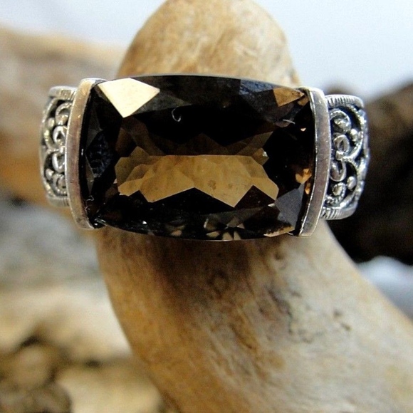 Jewelry - Sterling Silver Smokey Quartz Ring